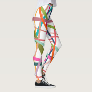 Leggings Lignes colorées