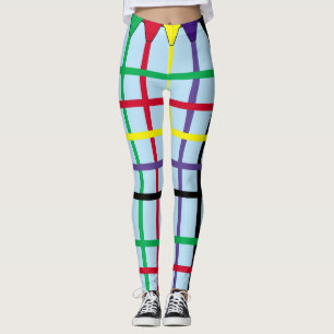 Leggings Lignes Crayon