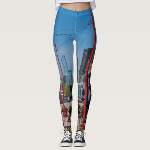 Leggings Lignes de quai de marine