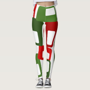 Leggings Lignes et rectangles