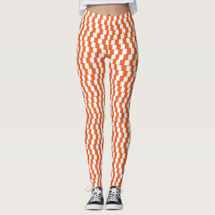 Leggings Lignes orange déroutantes