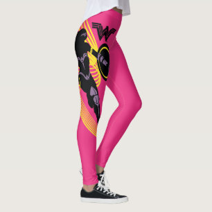 Leggings Ligue de Justice   Wonder Woman Icon Silhouette