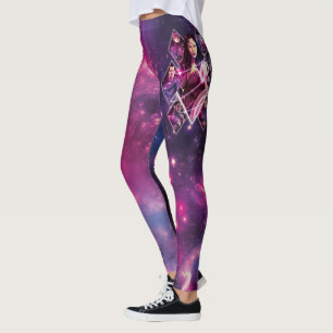 Leggings Ligue de la justice  Panneaux de groupe galactique