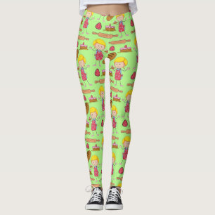 Leggings Lil Miss Baker ( Pale Green )