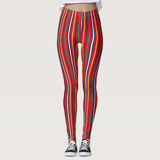 Leggings L'île traditionnelle de Madère (Devant)
