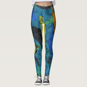 Leggings Lilo - Coutouts turquoise