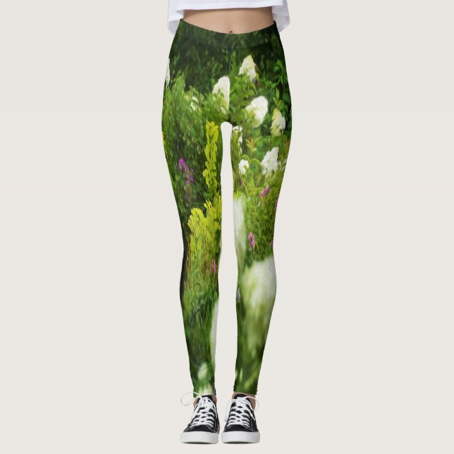 Leggings Limelight Hydrangeas dans My Rubio Garden (Devant)