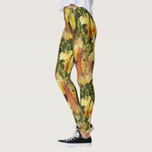 Leggings Lit de Fleurs......
