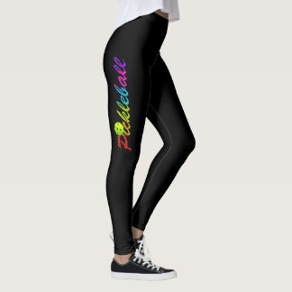 Leggings Logo de parties scintillantes de Conserve-Ball
