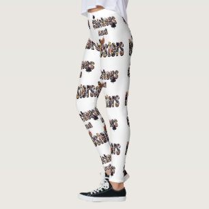 Leggings Logo Du Nom Du Poulet Et Du Coq,