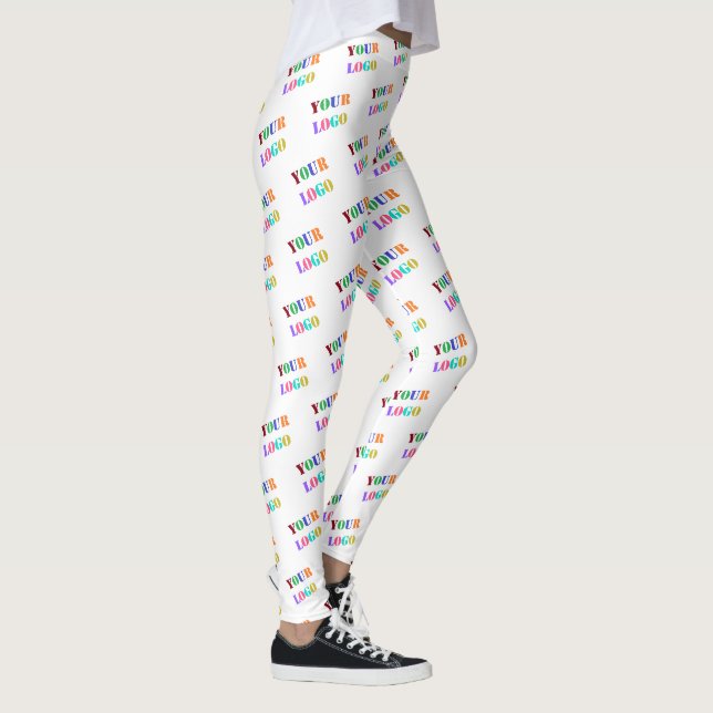 Leggings Logo Personnalisé Photo Promotionné Personnalisé M (Droite)