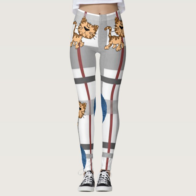 Leggings Long Cat (Front)