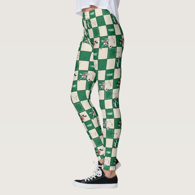 Leggings LOONEY TUNES™ Soccer Grid Pattern (Gauche)