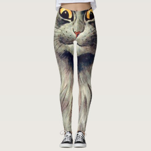 Leggings Louis Wain Russian Blue Cat