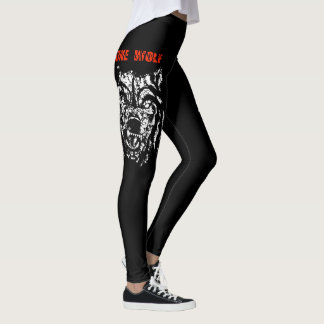 Leggings loup