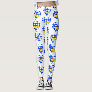 Leggings love oktoberfest emoji