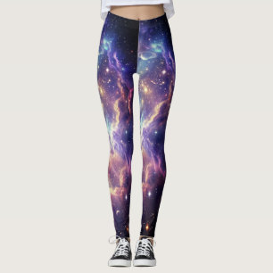 Leggings Lueur de nébuleuse cosmique rêveuse