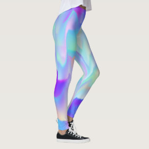 Leggings Lumières Abstraites du Nord