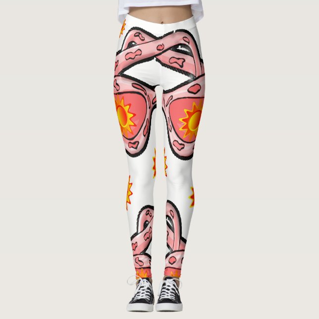 Leggings lunettes de soleil (Devant)