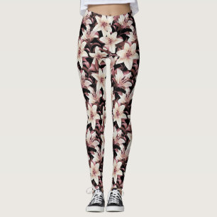 Leggings Lys sur noir