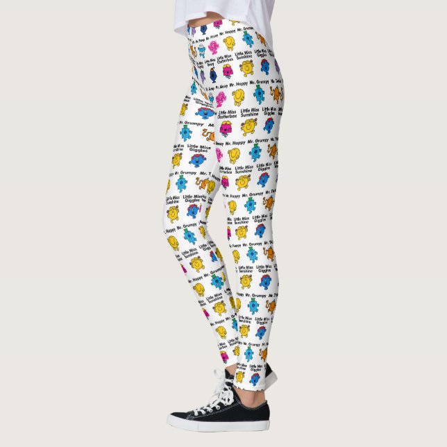 Leggings M. Men & Little Miss | Noms de caractères (Gauche)