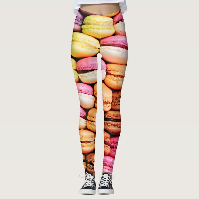 Leggings Macaron français  (Devant)