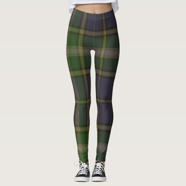 Leggings MacManus Tartan Clan Plaid (Devant)
