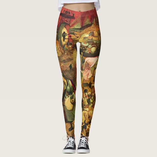 Leggings Mad Meg Par Hieronymus Bosch (Devant)
