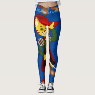Leggings Madame Cat Lady 2024 pour le président Thunder_Cov