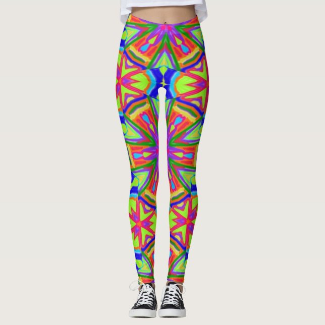 Leggings Magic Marker Kaleidoscope (Devant)