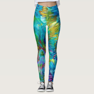 Leggings Magie des couleurs sous-marines