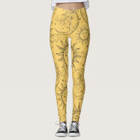 Magie Jaune Vintage étoile de soleil céleste