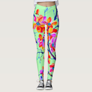 Leggings Magnifique aquarelle Sakura Cheryy Flowers
