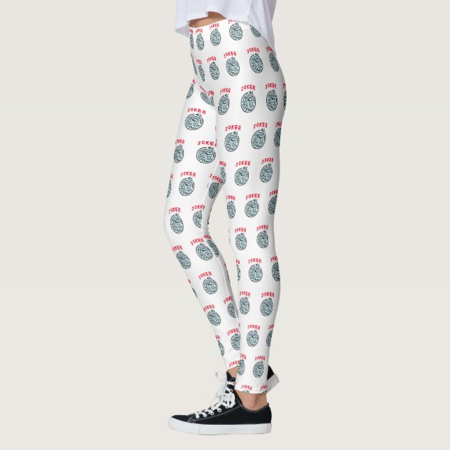 Leggings MahJong game symbol Joker tile (Gauche)