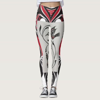 Leggings Majesté de la Chouette tribale