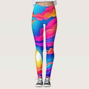 Leggings Majesté d'un coucher de soleil