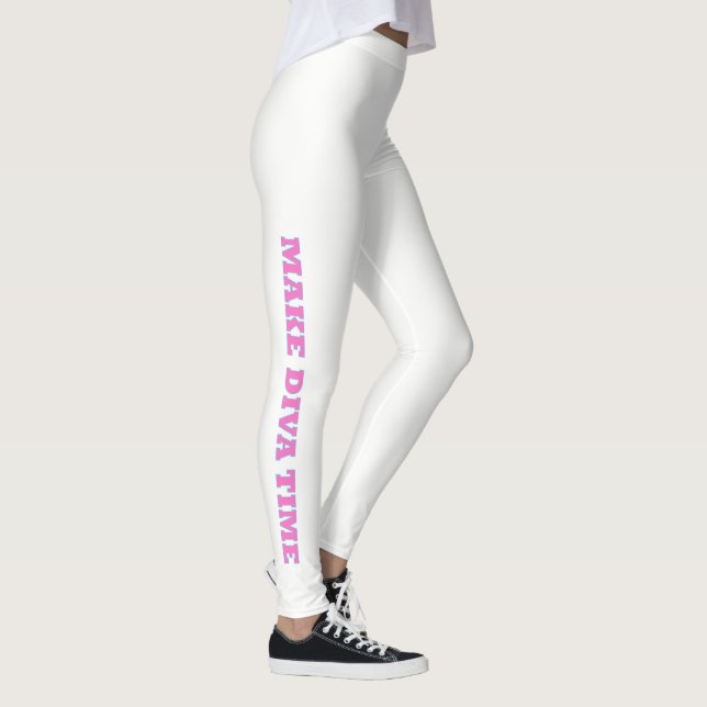 LEGGINGS "MAKE DIVA TIME" (Droite)