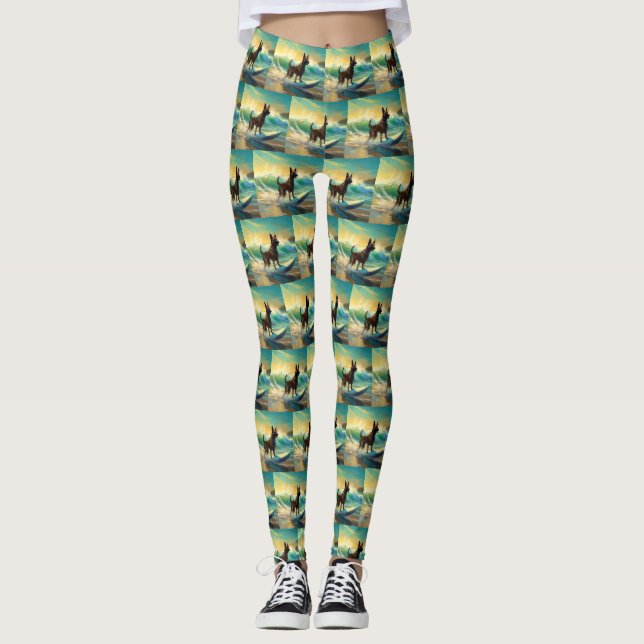 Leggings Malinoi Beach Surf Peinture belge (Devant)