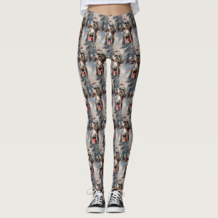 Leggings Malti Tzu Chien équitation Moto Noël