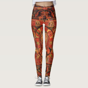 Leggings Mandala bouddhiste de compassion