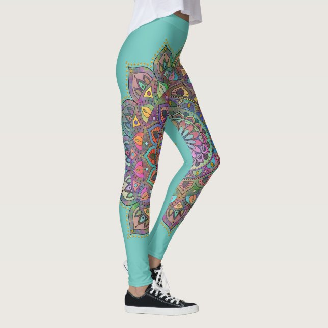 Leggings Mandala Inde Style 1 (Droite)