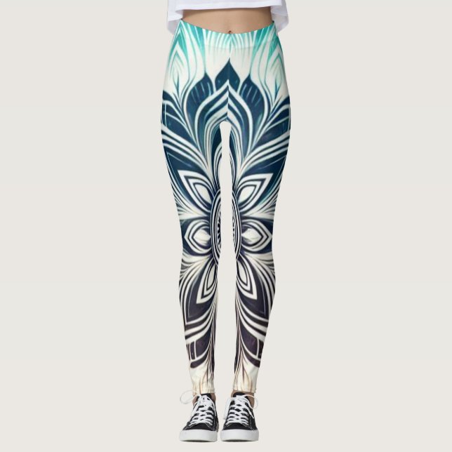 Leggings Mandala Spirit Art (Devant)