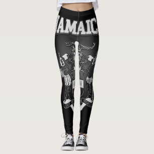 Leggings Manteau de la Jamaïque des bras