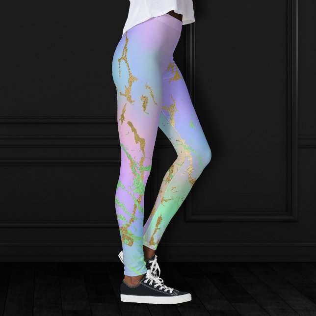 Leggings Marbre millénaire | Playbow Pastel Ombre (Créateur téléchargé)