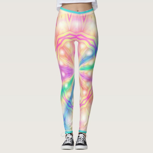 Leggings Marcher Arc-en-ciel (Devant)