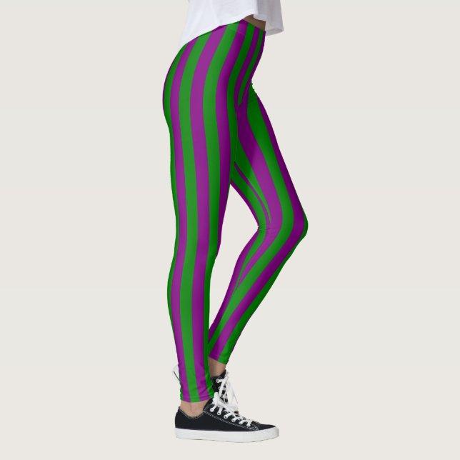 Leggings Mardi gras de motif de mardi gras (Droite)
