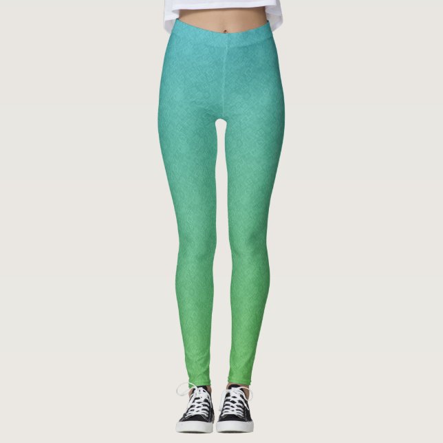 Leggings Marées océaniques (Devant)