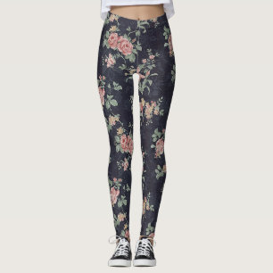Leggings Marine Victorienne Antique Rose 