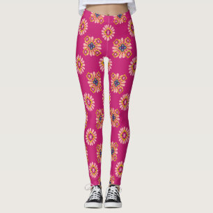 leggings marocains roses