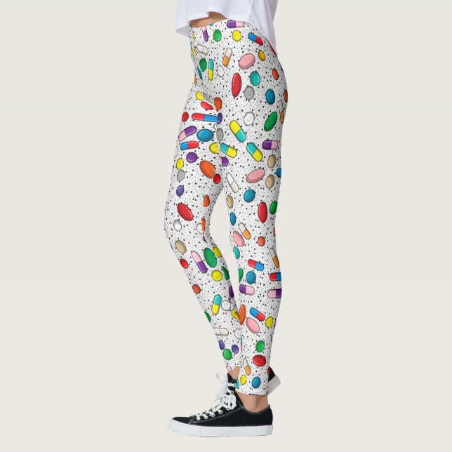 Leggings Médecine Infirmière Pharmacie Docteur Conception d (Gauche)